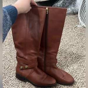 Coach brown Riding boots